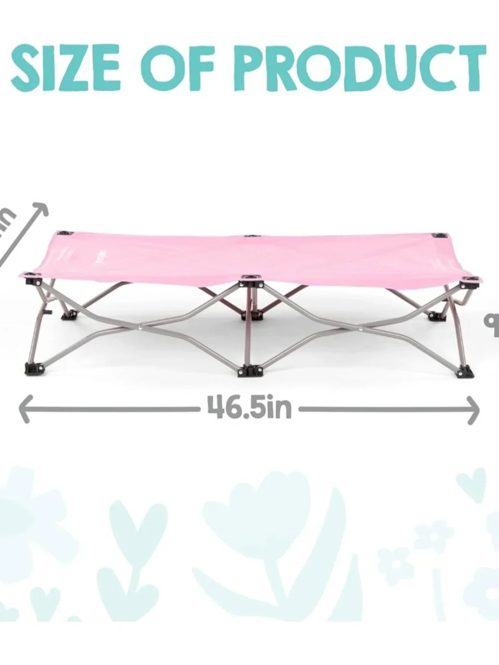 My Cot Portable Toddler Bed, Foldable Kids Travel Bed & Camping Cot, Lightweight - Picture 2 of 5